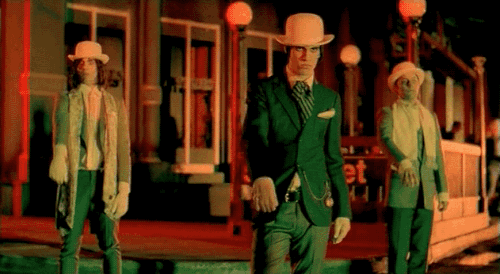 foliexatxthexdisco:  Brendon Urie + Fall Out Boy Music Videos