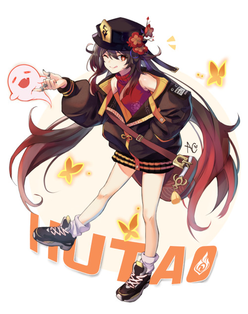 Hutao - streetwear NIACwww.pixiv.net/artworks/88304982