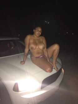 thicksexywomen:  dudeiloveneek:  I got this bomb ass nude on a car. Life is swell.      (via TumbleOn)  Nice