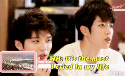 Sex eteru: Infinite reacting to Woohyun’s crying pictures