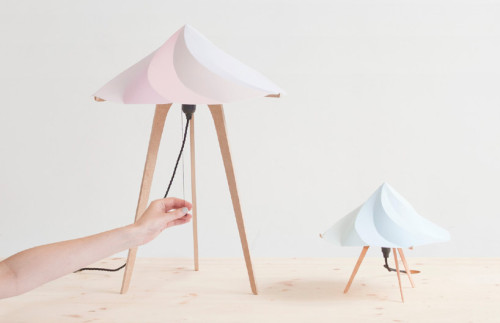 The playful collection of Chantilly Lamps, designed by Constance Guisset for French furniture compan