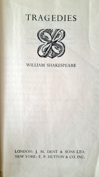 baeronism: [partly inspired by @coffee-and-cinema’s keats post] a 1950 edition of Shakespeare&