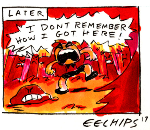 eelhips:When you take the angry route instead you go a lil crazy in the head