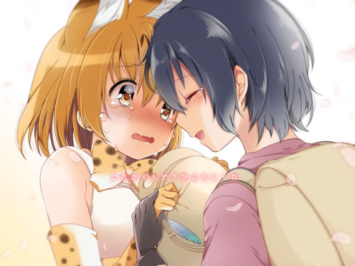 tni-kemonofriends:  これからもどうかよろしくね | 藤崎ひかり www.pixiv.net/member_illust.php?illust_id=62125204