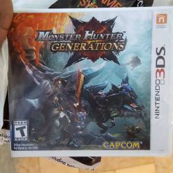 I walked for 30 minutes in 106°F weather to get this, but it&rsquo;s mine!!  #monsterhuntergenerations #capcom #3ds