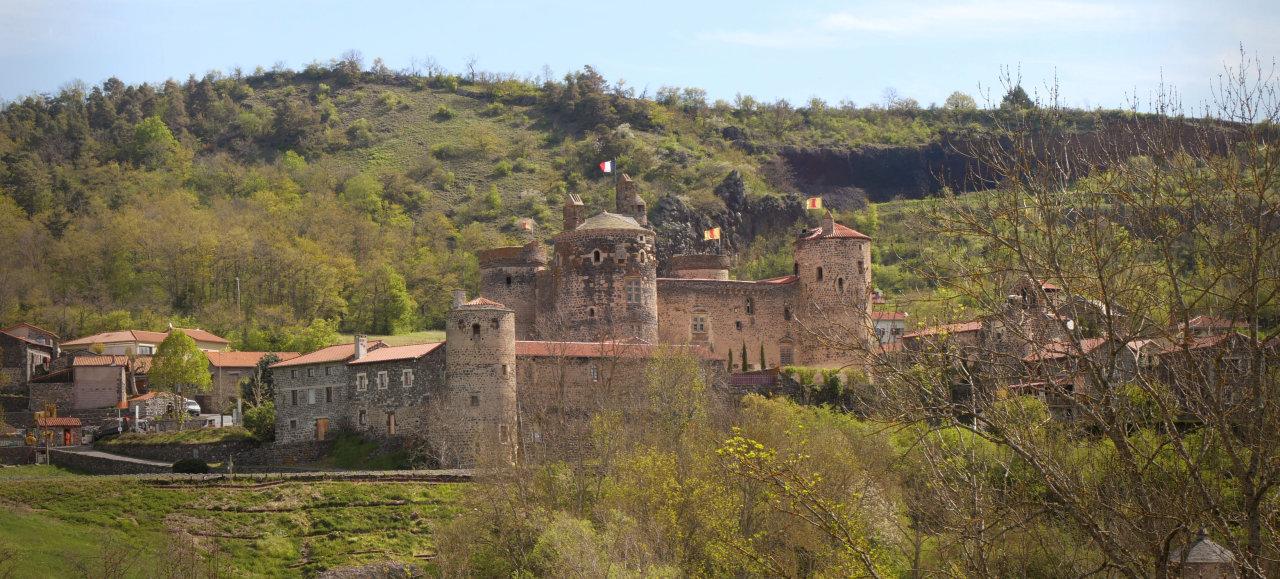 Photo du château de Saint Vidal