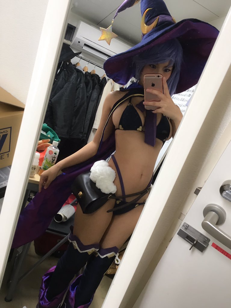 自撮り。