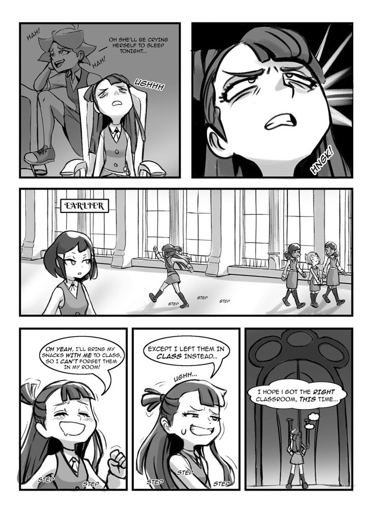 kaban-bang:  Forbidden Love - A LWA fan comic.Hey!Here’s the comic that @dizzypacce​