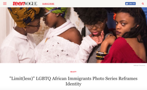 limitlessafricans: In TEEN VOGUE today!!!  www.teenvogue.com/story/mikael-owunna-limitl