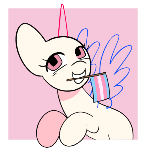 hi guys!! popping back on this account to offer up a $10 ych i made for pride month!! i can change