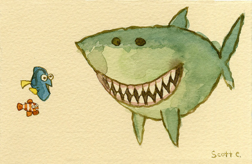 scottlava: “I am a nice shark, not a mindless eating machine. If I am to change this image, I 