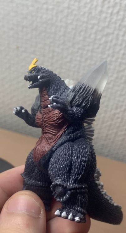 Latest HG+ Gashapon set! Features Godzilla 1994, Little Godzilla, Mougera and SpaceGodzilla! Honestl