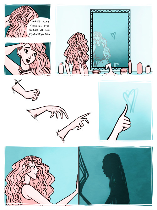 weareautumncourt:the-mien-streets:charminglyantiquated:a little comic about kisses and curses. happy
