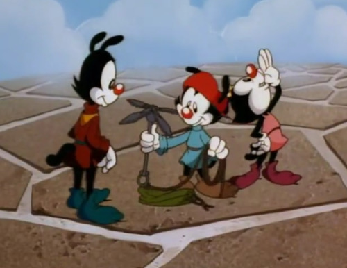 Screenshots Of My Favorite Animaniacs Episode, The Warners And The Beanstalk.