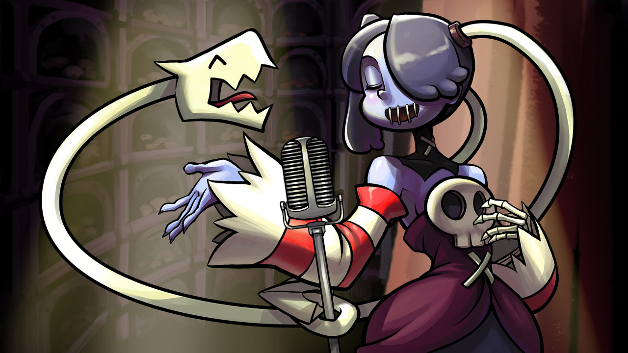 myrmidonx:  Skullgirls Steam Card Art 2/2