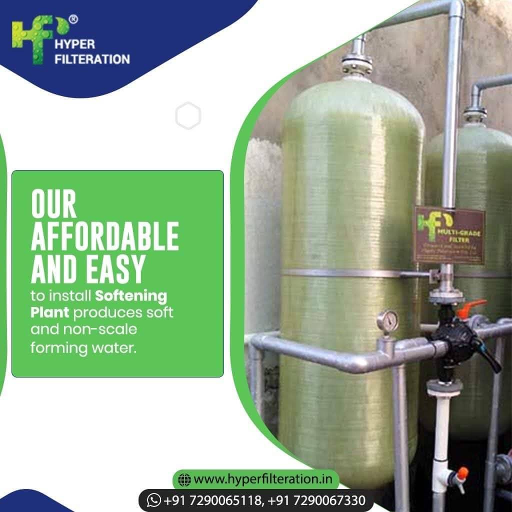 Explore the Work Process of Water Softening Plant in India