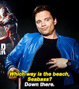 buckys:  Sebastian Stan during the promotion of ‘Captain America: Civil War’