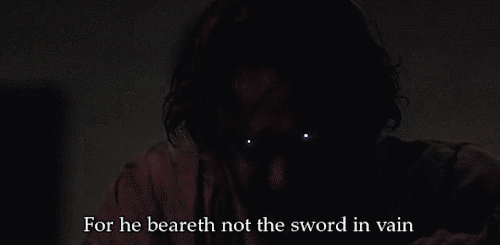 dalishwolfhound: ~ Romans, 13:4