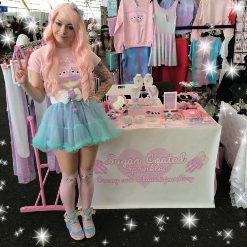 Day two at @hyperjapanofficial ✨ #sugarcoatedsprinkles #hyperjapan #hyperjapan2015 #fairykei #pastel