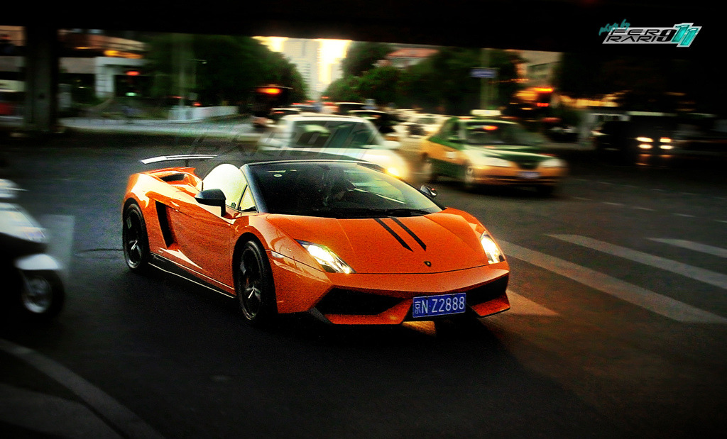 automotivated:  Lamborghini Gallardo LP 570-4 Spyder Performante (by 李鱼 Ferrari911)