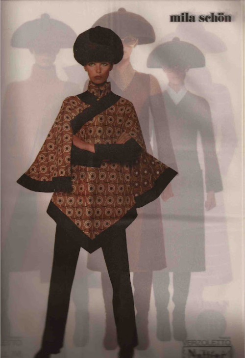 Mila Schon: Vogue Italia September 1970Photography: Ugo Mulas