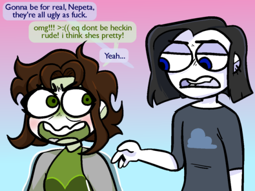 NEPETA: rose is actually really nice to me :)) i like her!