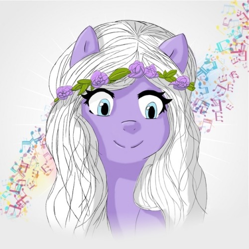 Pony OC For My SisterHer Name Is Clarity Violet 