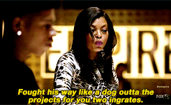 harveyxspecter: Hakeem, listen to your mother.          A very wise woman.