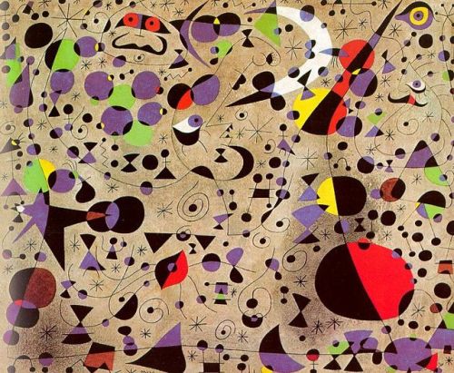 The Poetess, 1940, Joan Miro