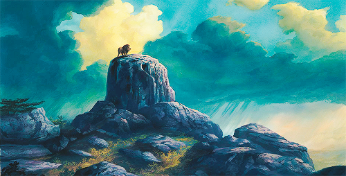 mickeyandcompany:  Stunning pieces of concept art from The Lion King (adapted from