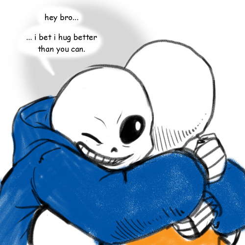 jenniferstolzer:I love skeleton hugs. This one kind of became a comic. 