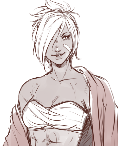 coragio: A broken blade board is more than enough for the likes of you! Just a hecka quick sketch of