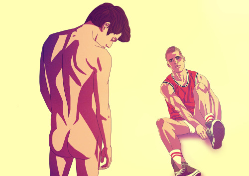 aleksandersamuel:  These two drawings of mine got published in Lutefisk Magazine - so now I can share them here with you!