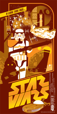 xombiedirge:  Star Wars Trilogy Posters by