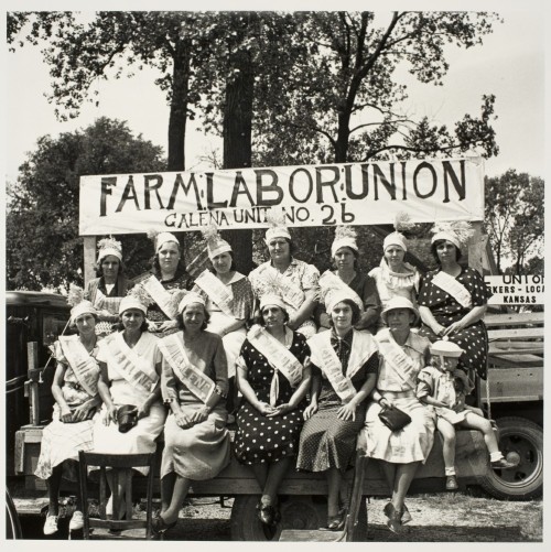 Farm Labor Union, Galena, Kansas, 1938 Source: George Eastman House.