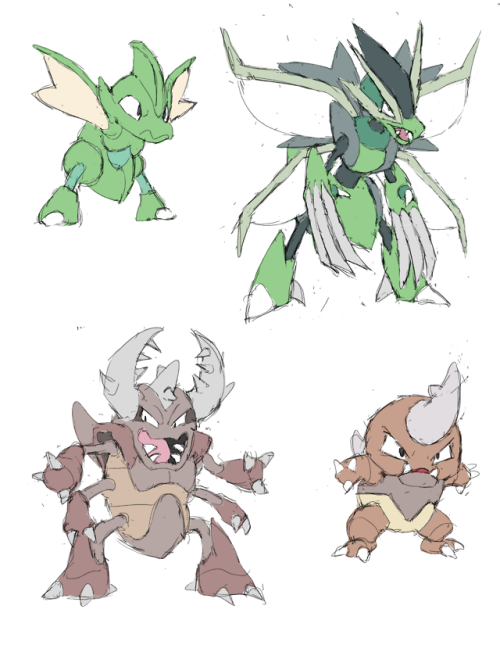 technoclove:A few new fakemon designs I’ve been working on!  You’re hired!