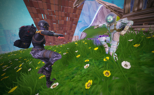Fortnite is a weird but beautiful game! XD (Some of the pictures are taken by a friend.)