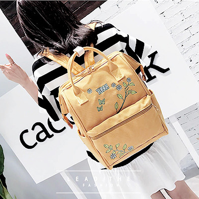 niseu: Floral Embroidery Backpack 3rd Anniversary Sales Aug. 8th - 10th!72 Hours Epic Sales!