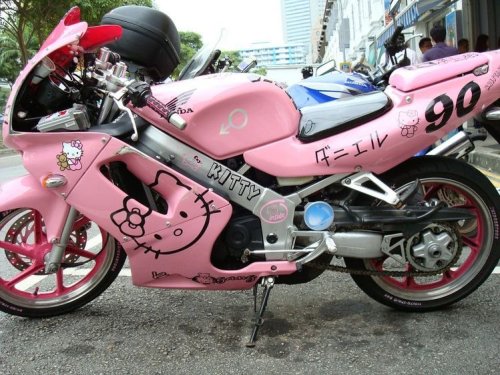 hello kitty motorcycle 