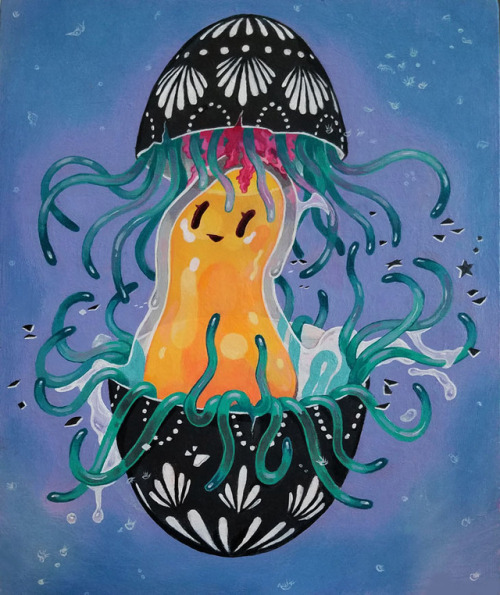 kittycassandra: I’ve been doing some new art, hope you enjoy! These are for my art show May 4 