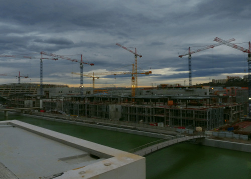 Lyon, quartier des confluences, 2009-2010.