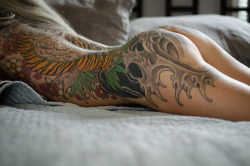 theburninglotus:Just some booty and ink.