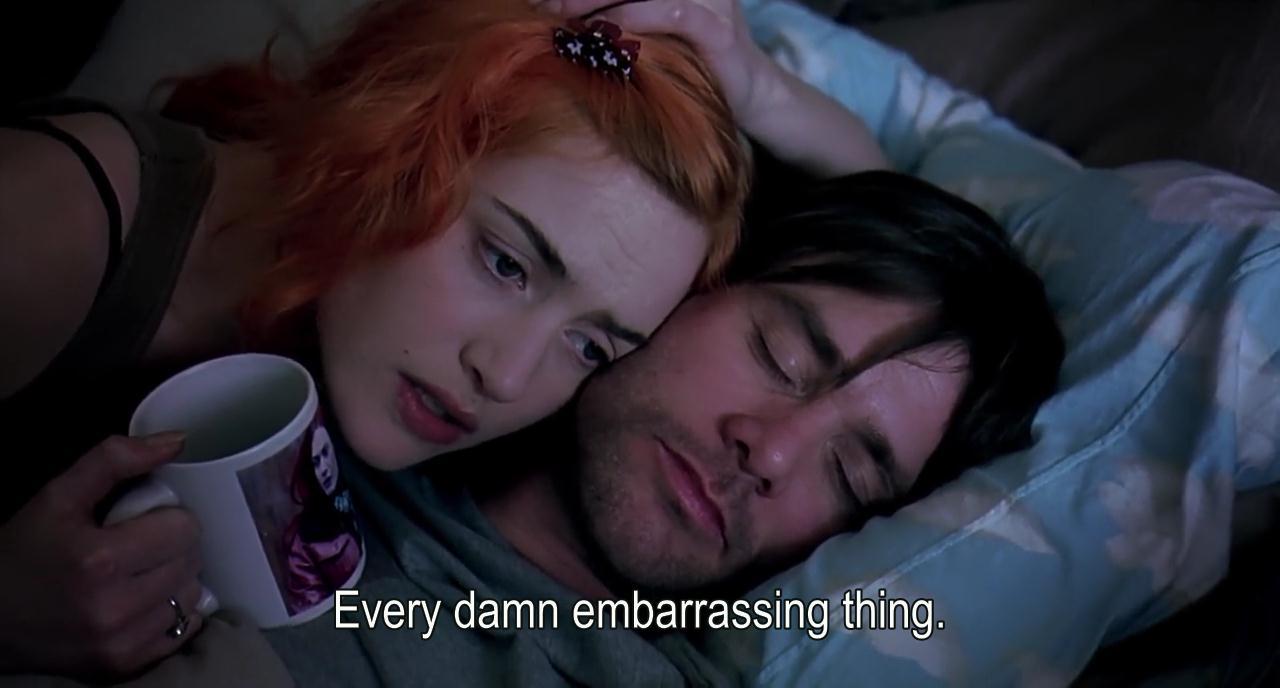gracejones:  Eternal Sunshine of the Spotless Mind (2004) dir. Michel Gondry