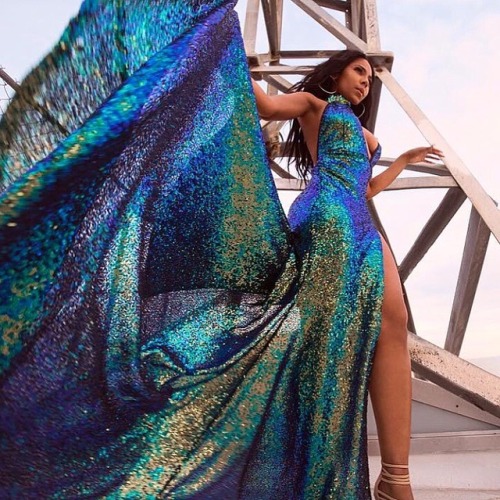 OH BABY!✊ ✨ASHANTI ISSA MERMAID-Princess of R&amp;B Slaying Stello Gown1966mag.com