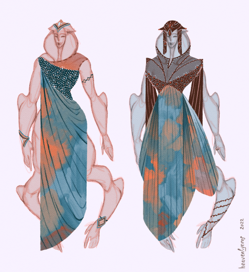 angara fashions, part five :) now with little gemstones