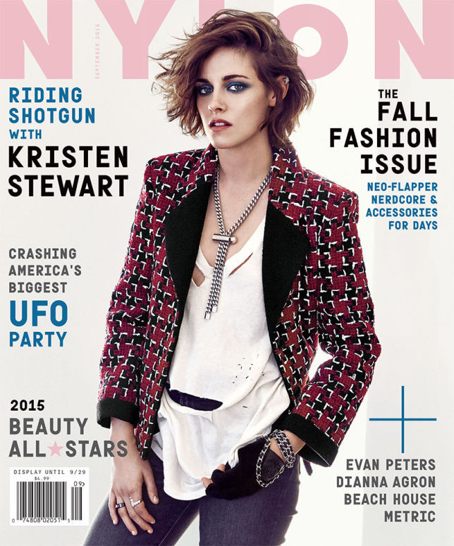 liquorinthefront: Kristen Stewart for Nylon September 2015 “Google me, I’m not