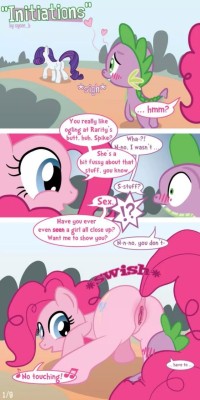 mlpadultsonly:  Initiations by syoeeb   My birthday is coming up and I thought that maybe a comic will help to celebrate it a bit!~  All Happy birthday wishes go to my Skype: datsexystallion50  Enjoy!~  -Moonan