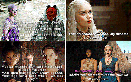 Daenerys Targaryen + A Few Of The Endless Scenes (from Multiple Seasons) In Which Her Show Version Was
