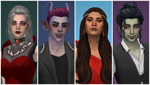 Occults + their packs.​ Vampires || ​ Get To Work || Island Living || ✨ Realm of Magic