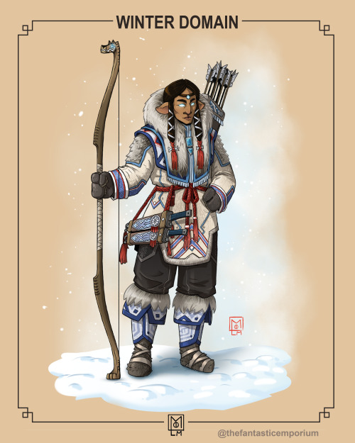 Homebrew subclass D&D 5e : Winter Domain - ClericI’ve been working on many homebrew subclasses f